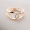 Bague « Aeryn » Or Jaune Diamants