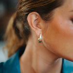 Boucles d'oreilles Halo