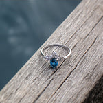 Bague Lyla Topaze Blue London